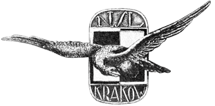 Fot. 4. Odznaka Krakowskiej Szkoły Pilotów
